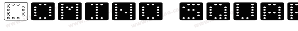 Domino square字体转换